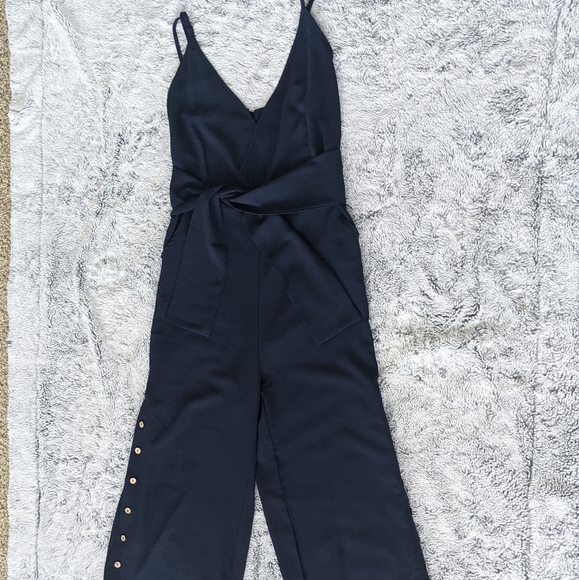 Navy Jumpsuit